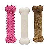 Nylabone Puppy Chew Toys & Natural Treat Triple