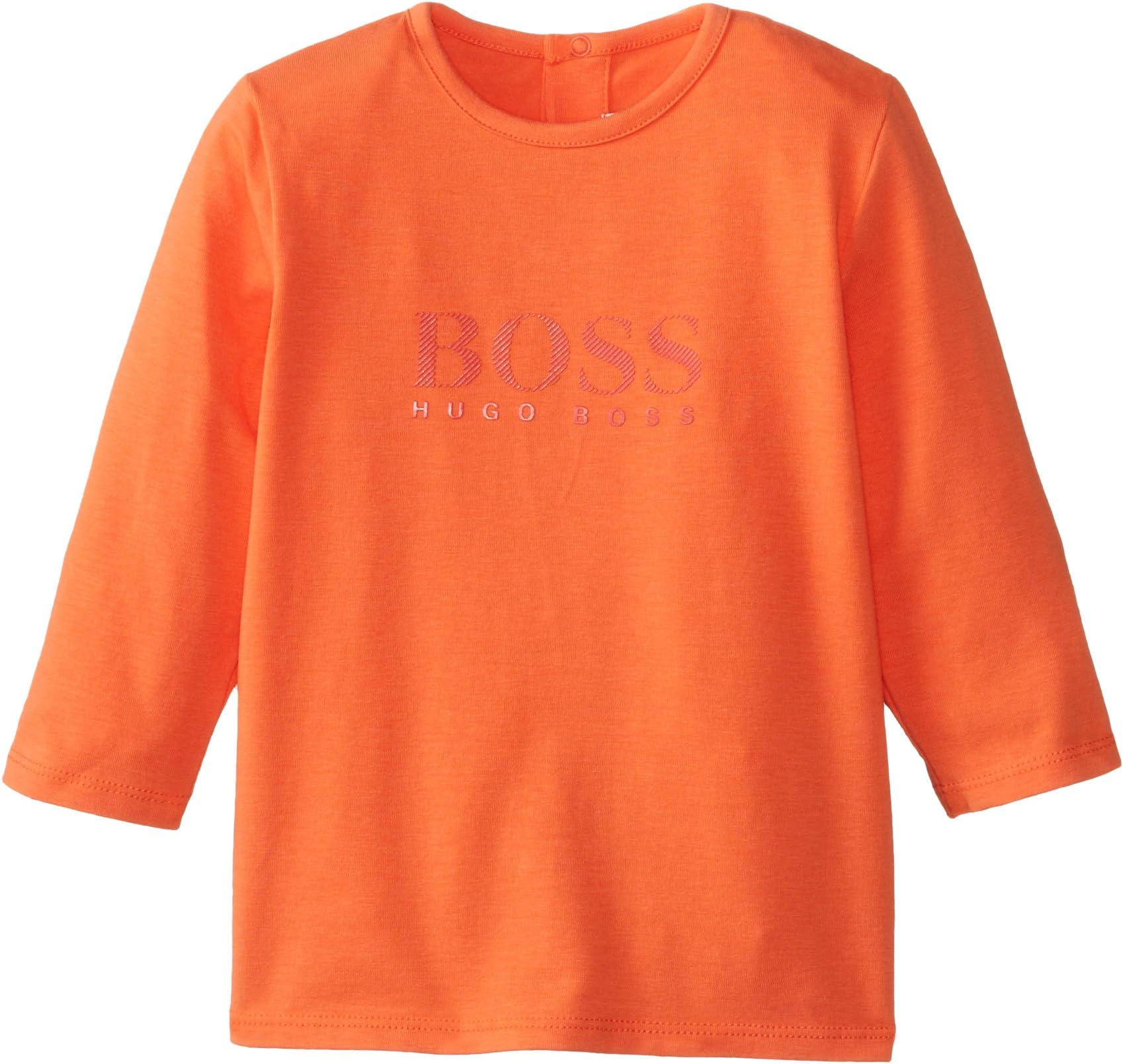 Hugo Boss Baby Baby Boys' Rubber Print Jersey Logo Tee Shirt