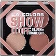 L.A. COLORS Show It Off & Shape It Up Palette, Show it Off Blush & Highlight CFP637