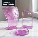 Hemway Glitter Shaker Lavender Purple 130g Ultrafine for Resin Craft view 5