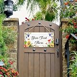 EDS G Personalised Garden Signs Custom Wooden Plaque 186x92mm view 5