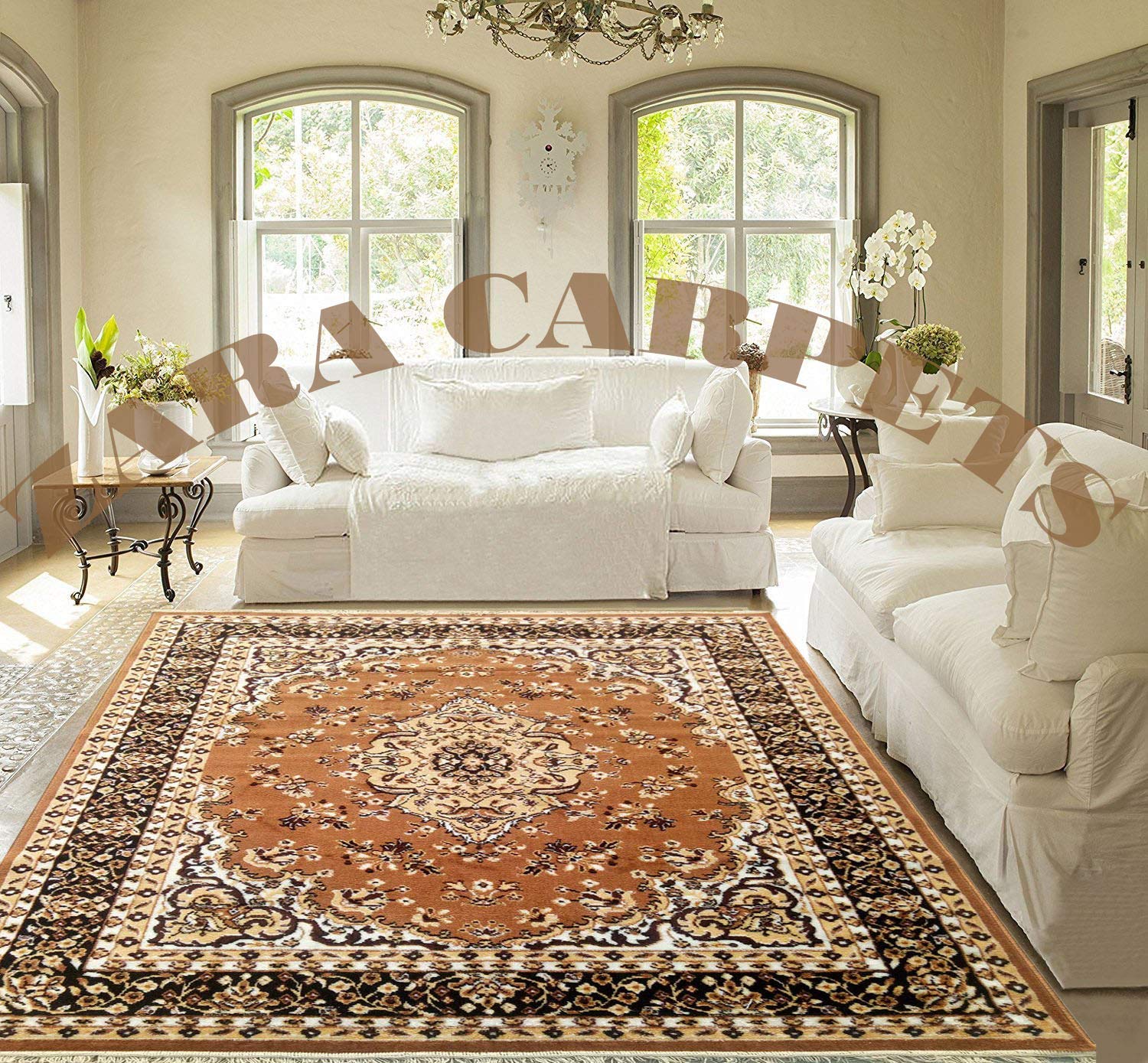 Buy ZARA CARPETS; 'can change the floor Acrylic Washable Traditional