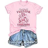 UYIQL Anti Valentines Day Shirt for Women Funny Valentines Shirts Cute Love God Angel Graphic Short Sleeve Tees
