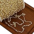6 feet 14k Gold Filled Beaded Chain - Unfinished for Custom Jewelry Making - Ideal for Bracelets & Necklaces (2.7 MM)