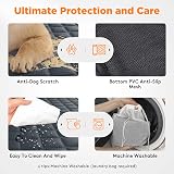 JOEJOY Dog Car Seat Cover Waterproof Backseat Protector Non-Slip Universal Fit view 5