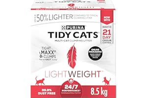 Tidy Cats Cat Litter, Lightweight 24/7 Performance Multi-Cat - 8.5 kg Box (1 Pack)