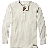 Legendary Whitetails Men's Henley Shirt Long Sleeve Heavyweight Double Thermal Layer