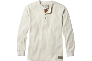 Legendary Whitetails Men's Henley Shirt Long Sleeve Heavyweight Double Thermal Layer
