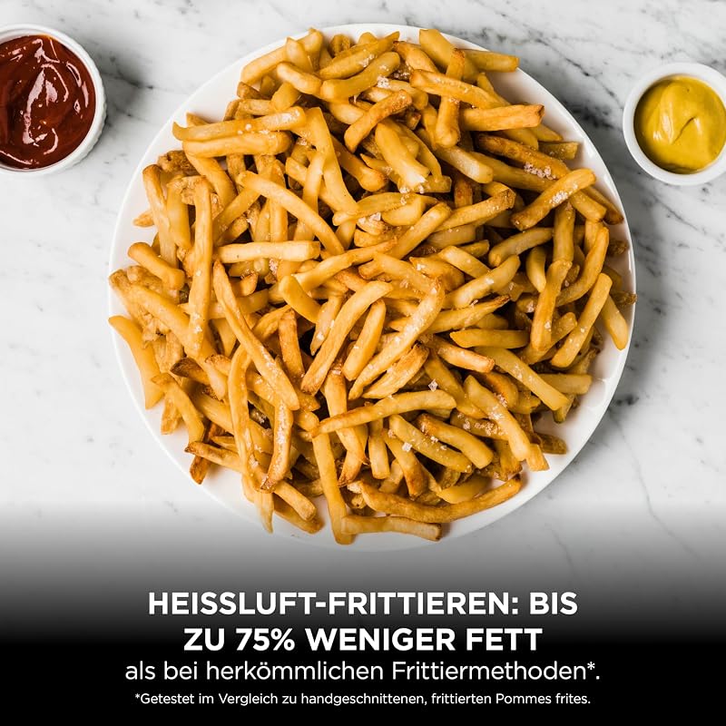 Foodi FlexDrawer Heißluftfritteuse, 10,4 L, Dual Zone, Schwarz/Kupfer