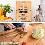 Apjielop Engraved Bamboo Cutting Board for Mum Mothers Day Birthday Gift view 6