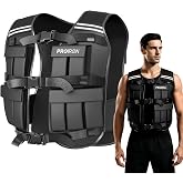 PROIRON Adjustable Weighted Vest 1-22lb/2-44lb,Strength Training Weight Vests for Men Women with Removable Weights, Body Weight Vest for Running Workout Walking Fitness Cardio,Home Gym Equipment