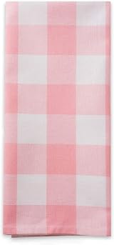 DII Buffalo Check Pink & White Dishtowel Set - 3 Piece 20x30 Classic Farmhouse view 4