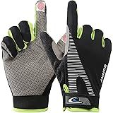 Lorpect Grip Workout Gloves, Full Finger Workout Gloves，Gym Gloves for Weightlifting, Kettlebell, Pull-Ups, Row, Cross Traini