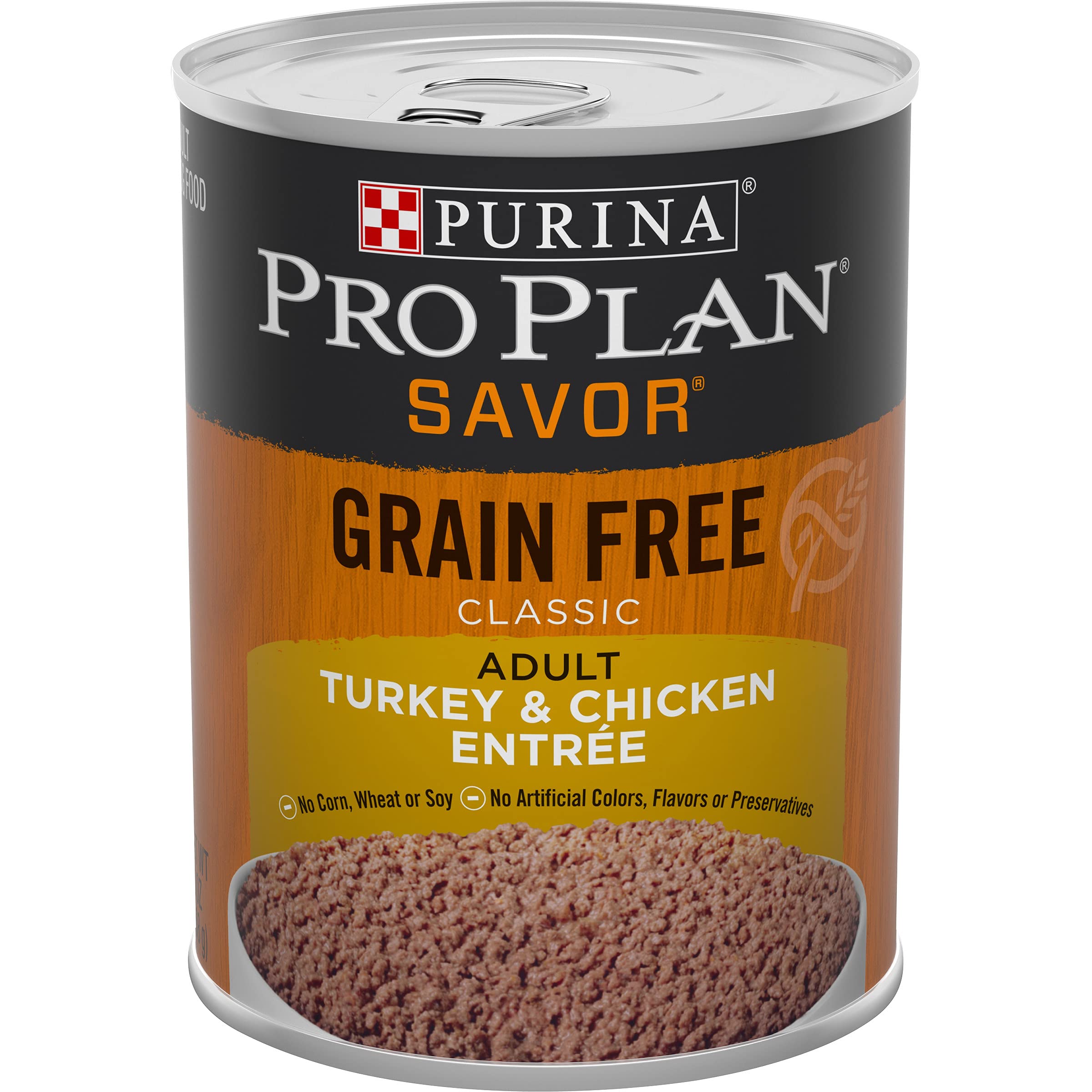 Purina Pro Plan Grain Free Wet Dog Food Turkey Chicken