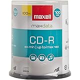Maxell 648200 Premium Quality Recording Surface Noise Free Playback 700Mb CD-Recordable 48x Write Speeds
