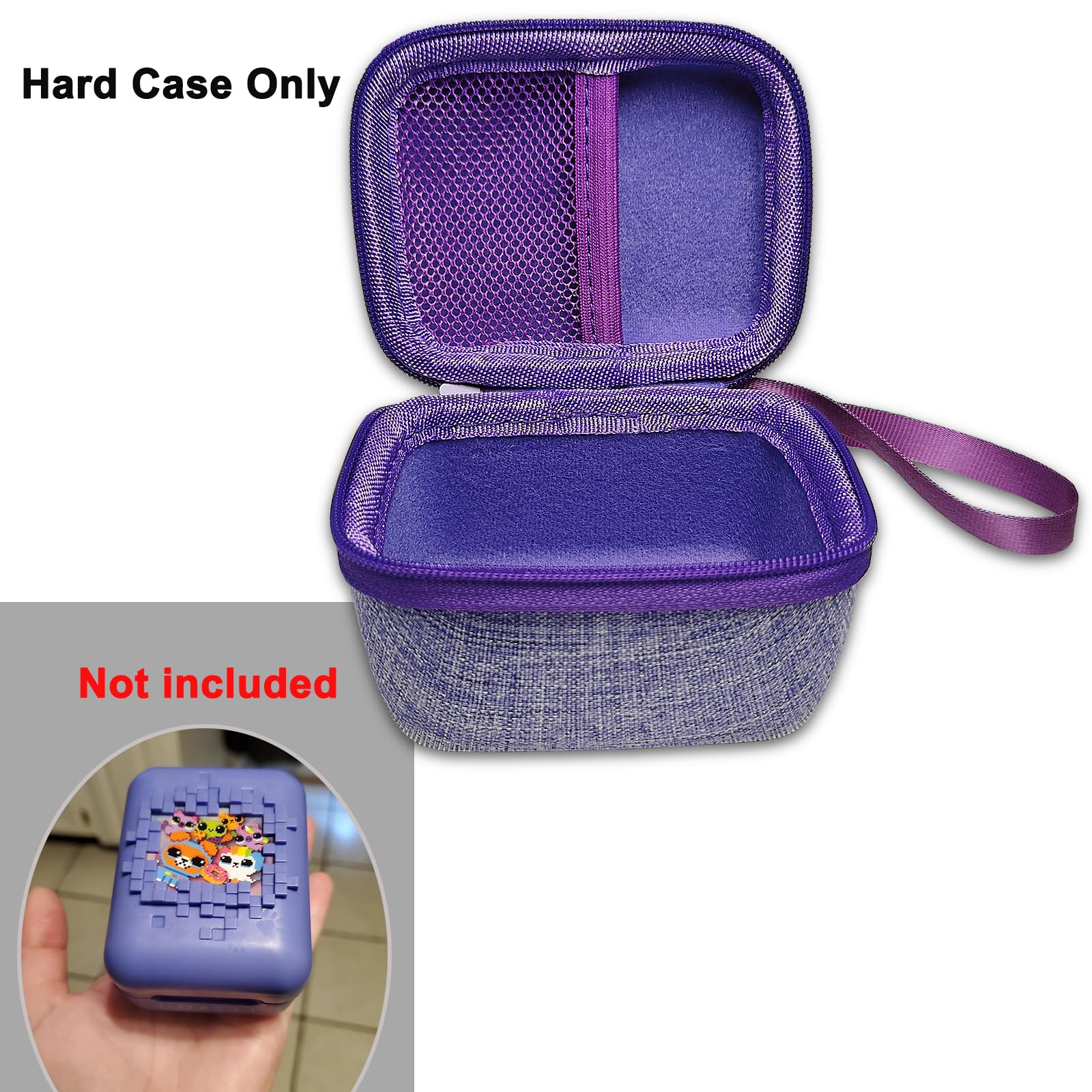 JCHPINE Hard Carrying Case for Wizarding World Harry Potter Bitzee Interactive Toy Digital Pet, Protective Storage Box for Bitzee Virtual Electronic Pets Accessories