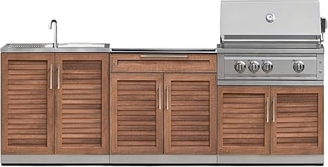 Newage Products 66614 Outdoor Kitchen Set Less Tops Grove Amazon Ca Patio Lawn Garden