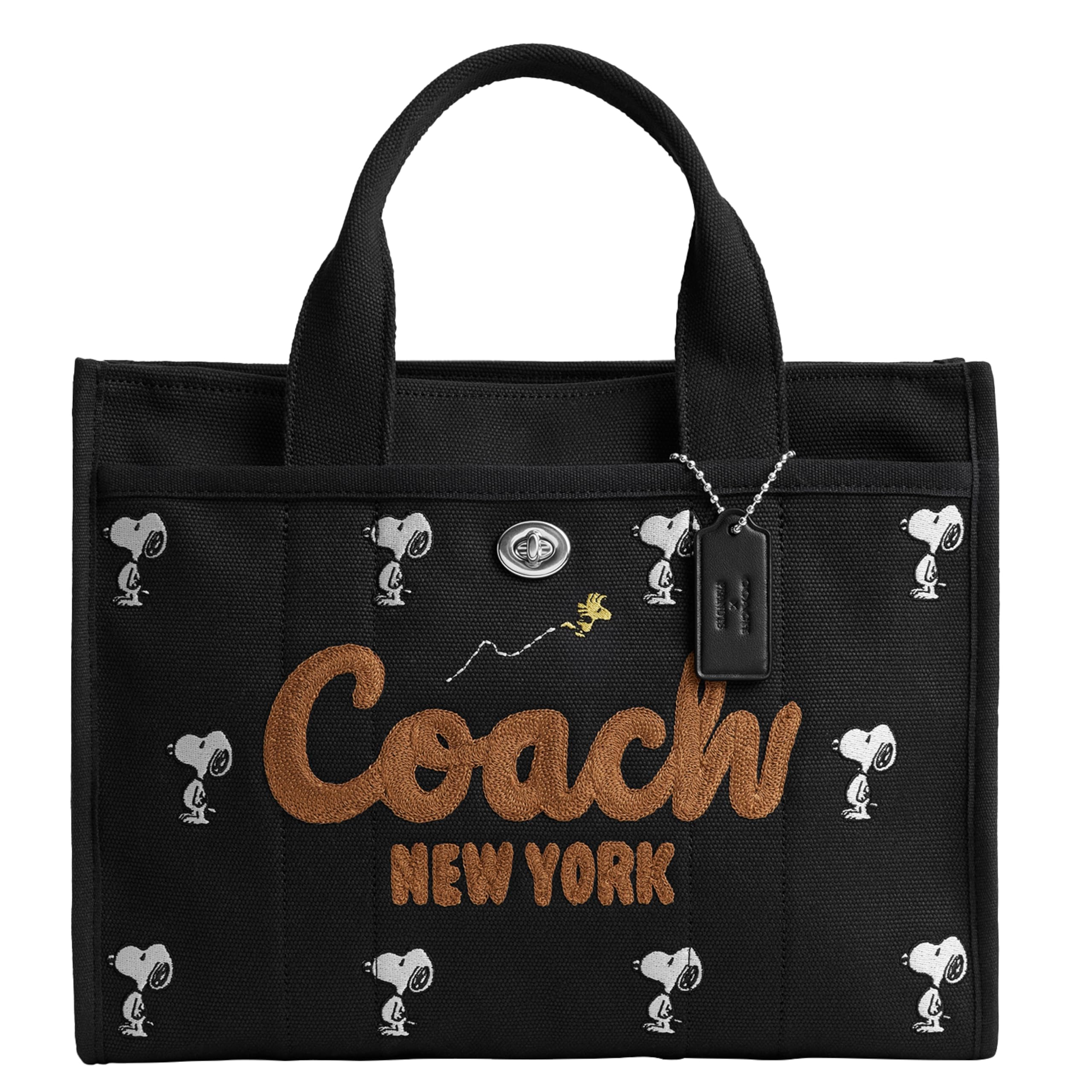 Coach Cargo Tote, Sv/Black Multi Image Coach Cargo Tote, Sv/Black Multi Image