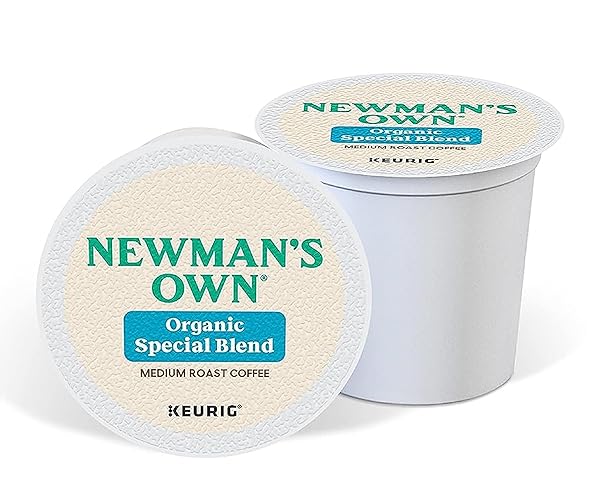 NEWMAN’S OWN ORGANICS GOURMET SINGLE CUP COFFEE NEWMAN’S SPECIAL BLEND 12 K-CUPS (PACK OF 5)