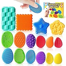 Fidget Toys Sensory Stones Lot De 6 Jouets Sensoriels Pour Enfants Et