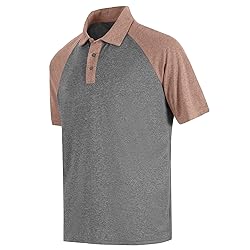 MOHEEN Mens Big and Tall Golf Polo Shirts Moisture