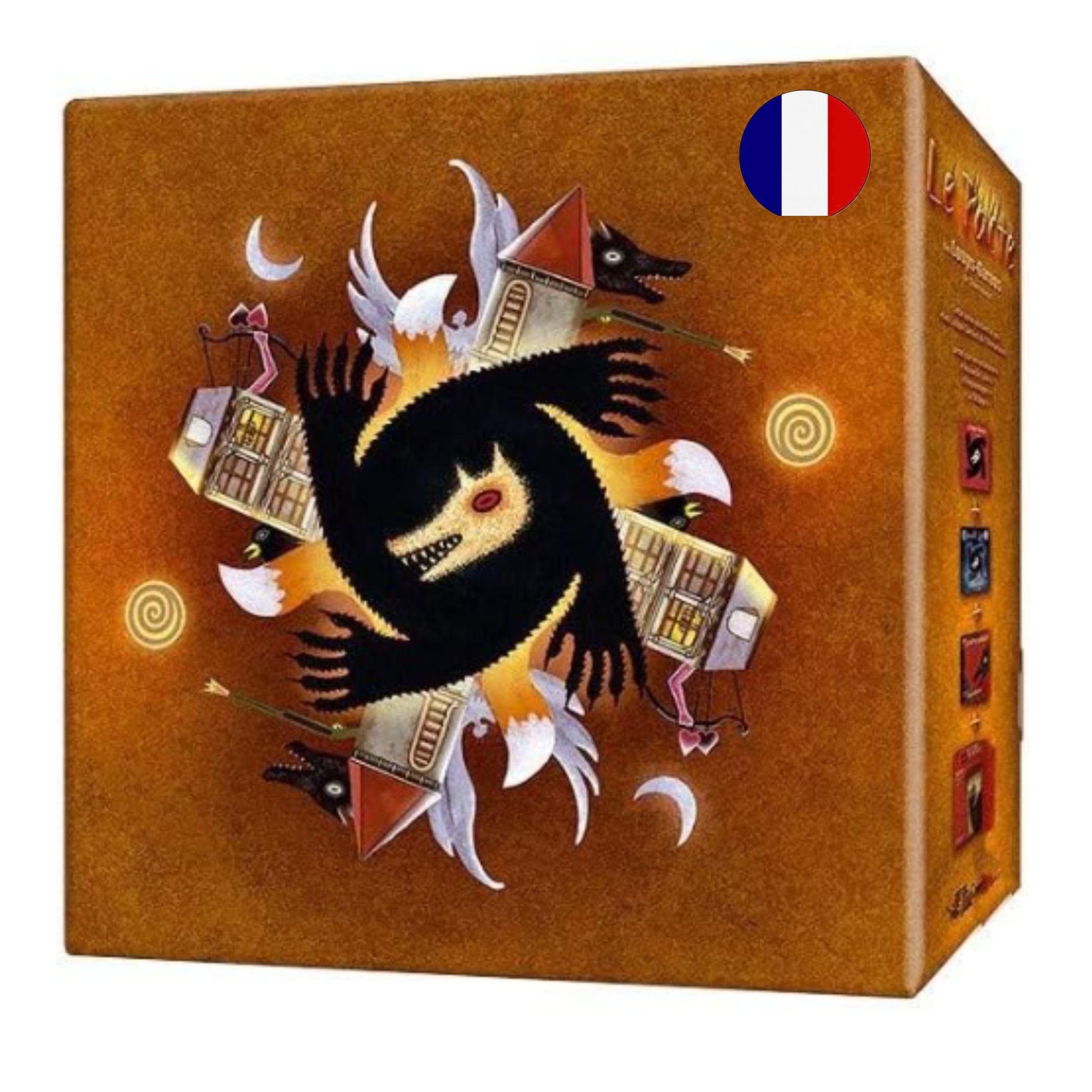 Asmodee Thiercelieux Werewolves – The Pact – Base Game, New Moon, The Village and Characters – Bluff Board Game for Adults and Children from 10 Years – Game of 9 to 47 Players – 30 Min