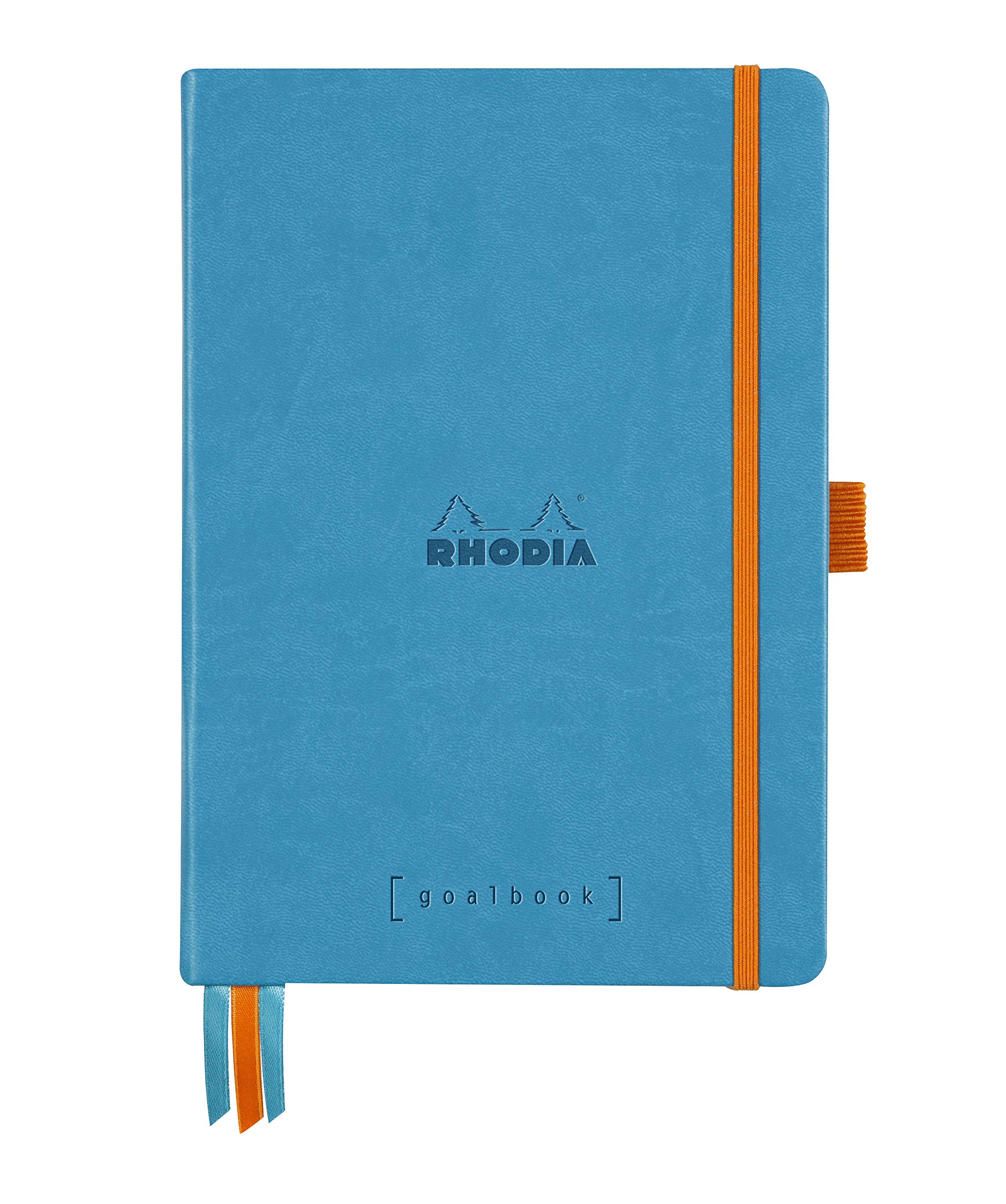 Rhodia Hardcover Goal Book, A5, Dot - Turquoise Blue