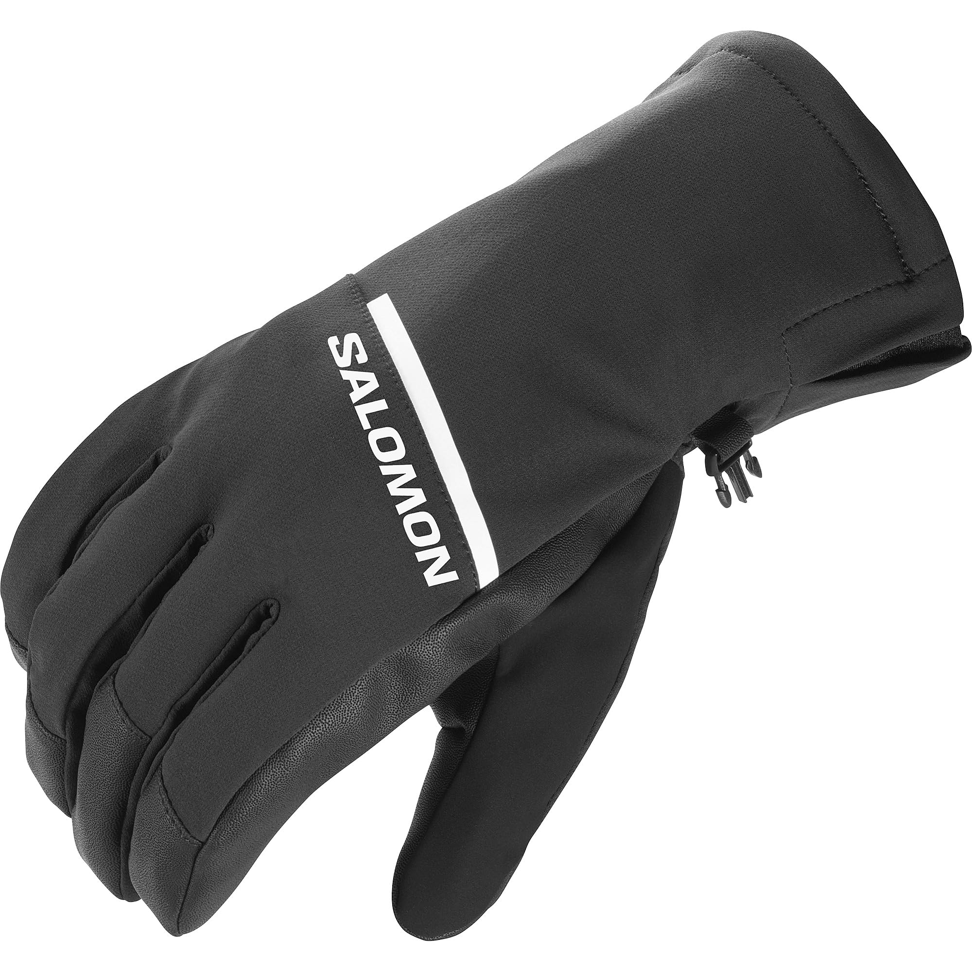 Salomon Propeller One Unisex Gloves, Weather protection, Cozy warmth, Durable performance, Deep Black, Deep Black, S