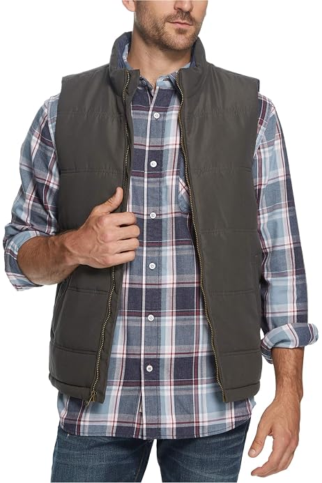 weatherproof vintage puffer vest