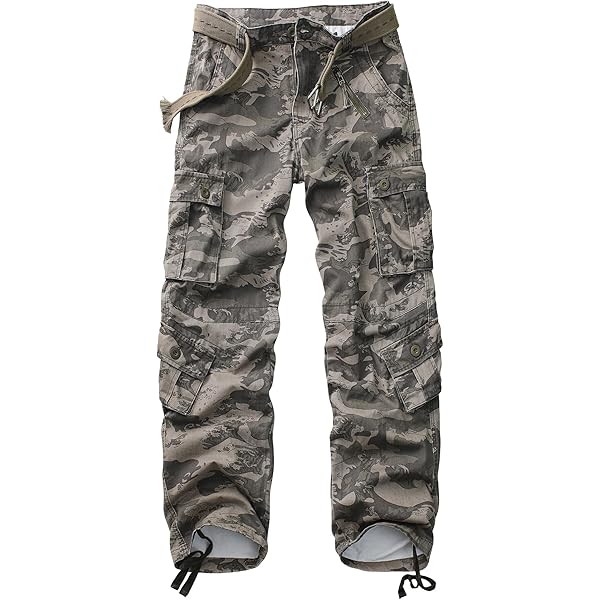 Pantalones Tácticos De Senderismo Para Hombre — Impermeables, Camuflaje, Con 10 Bolsillos, Ideales Para Caza Y Outdoor