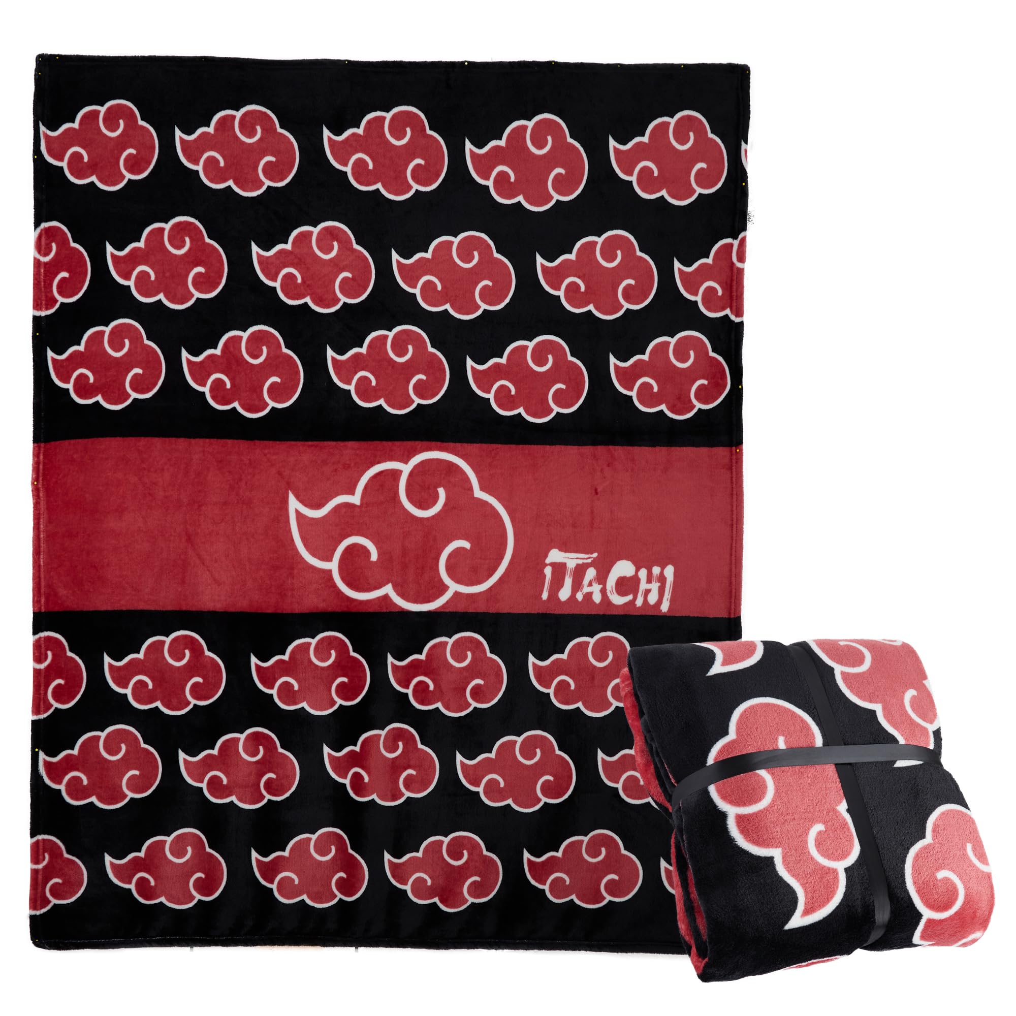 NARUTO Fleece Blanket Super Soft Blanket Throw Bed Accessories 150 x 130cm Sofa Throw Bed Blankets Anime Gifts