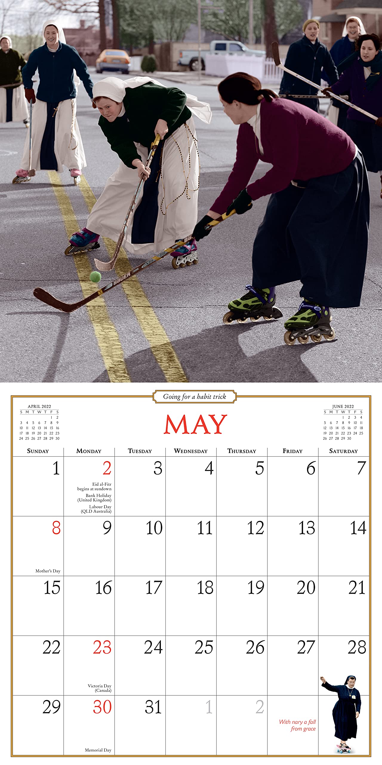 Nuns Having Fun Calendar 2023 Nuns Having Fun Wall Calendar 2022: Kelly, Maureen, Stone, Jeffrey:  9781523512799: Books - Amazon.ca