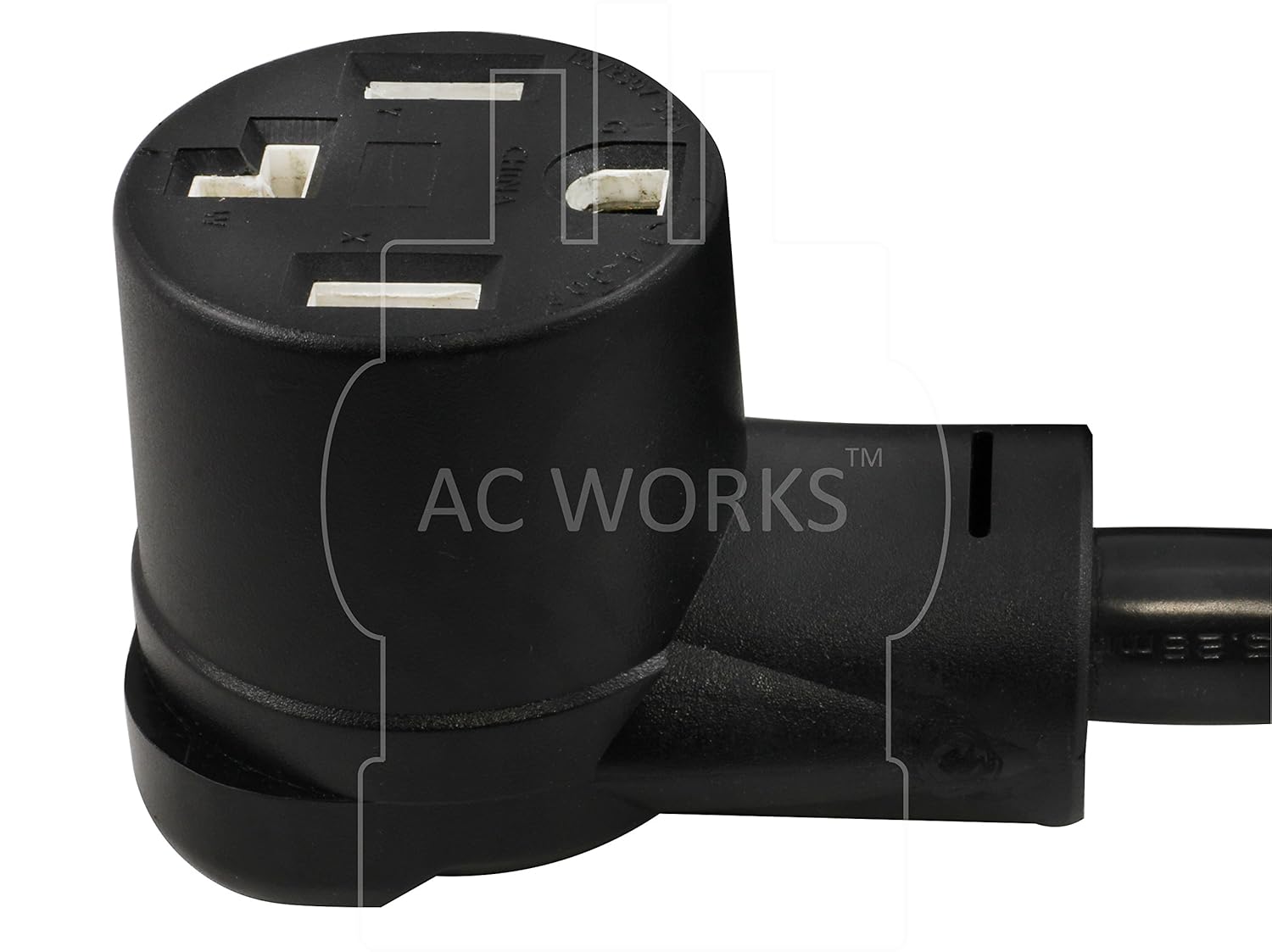 AC WORKS 30Amp Dryer Extension Cord (50FT 4Prong Dryer)