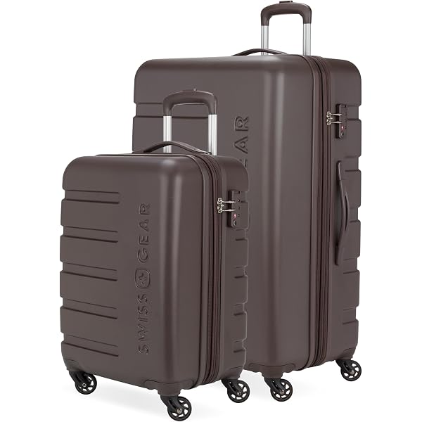 SwissGear 8018 Trolley Rigido Espandibile - Valigia Media ABS Con Ruote Multidirezionali - Garanzia 10 Anni