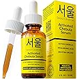 SeoulCeuticals Chebula Active Serum for Face - Korean Skin Care Anti Aging Natural K Beauty Skincare With Hyaluronic Acid + Spotted Orchid for Healthy, Youthful Glowing Skin 1oz