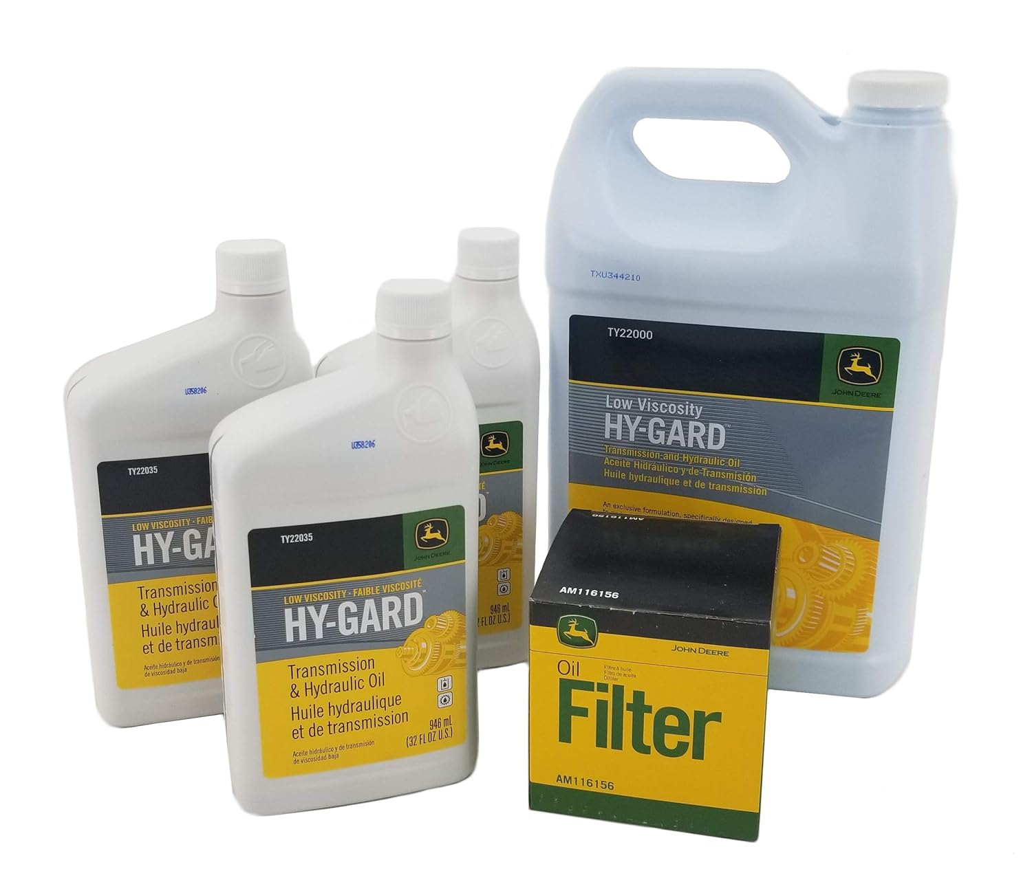 John Deere 425/445/455 2WS Transmission Filter/Oil Kit