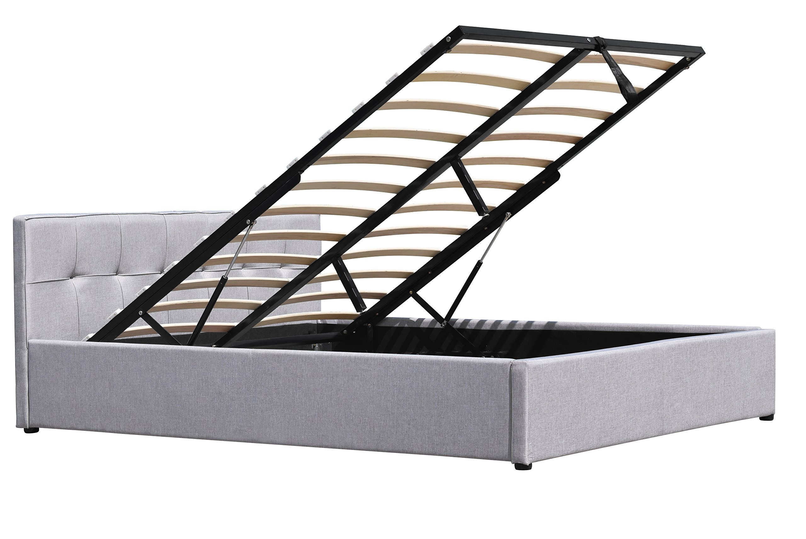 Buy Cherry Tree Furniture CORONA Fabric Ottoman Storage Bed Frame with