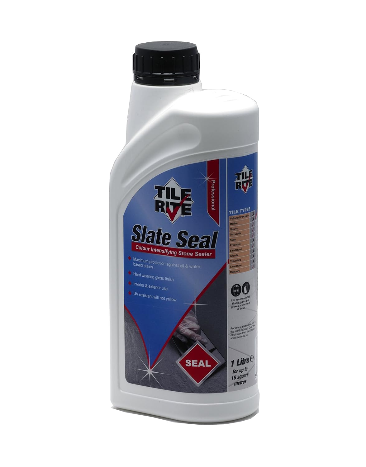 TILE RITE SLA036 Slate Seal Colour Intensifying Stone Sealer 1L, 1