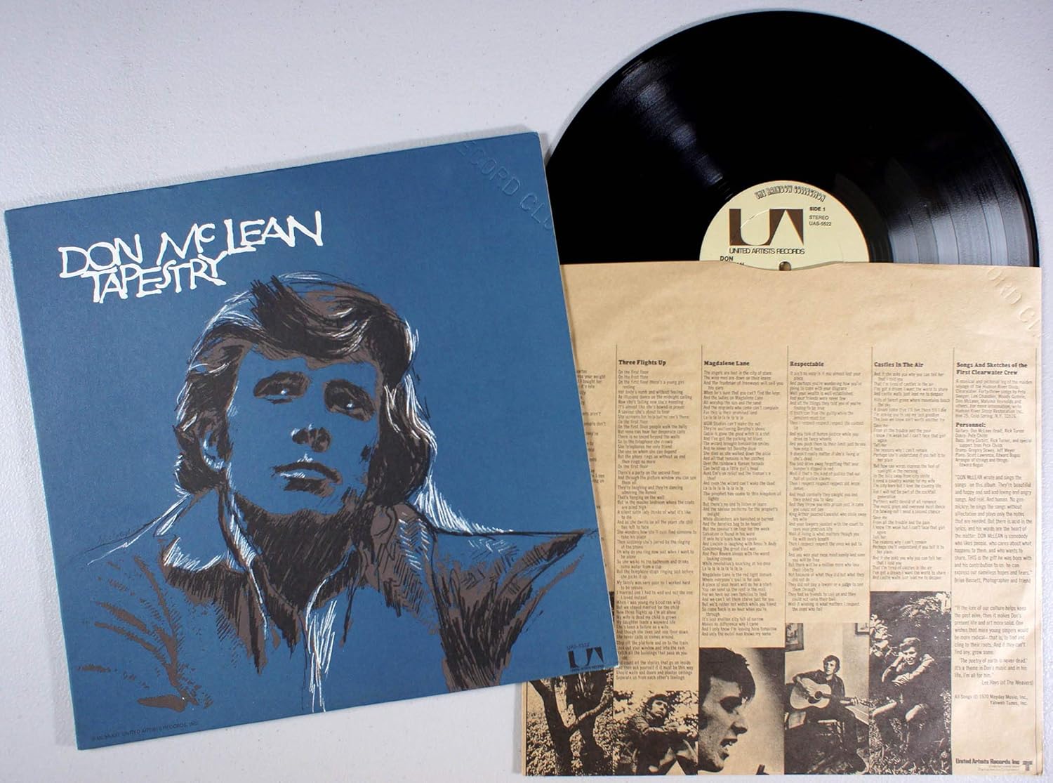 Don McLean tapestry LP Music