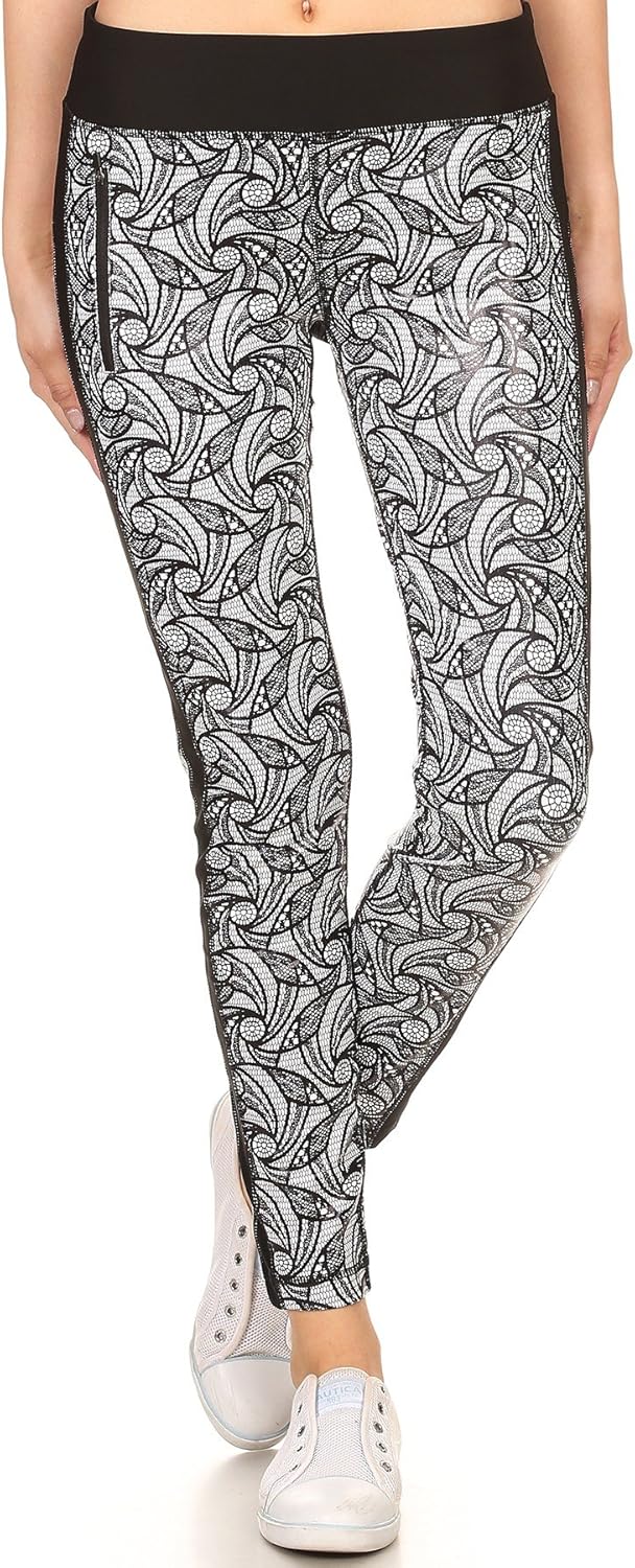 white lace leggings amazon