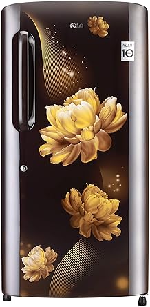 LG 215 L 4 Star Inverter Direct-Cool Single Door Refrigerator (GL-B221AHCY, Hazel Charm)