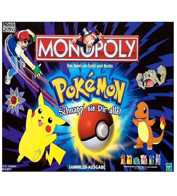 Hasbro 41357100 - Pokémon Monopoly