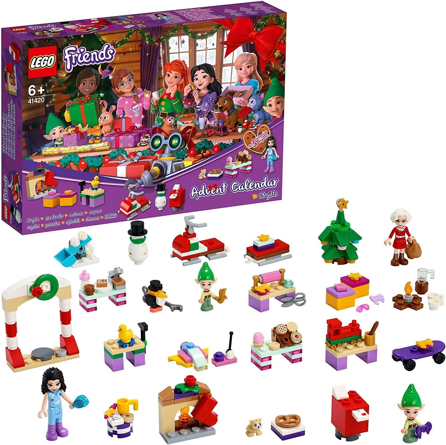 Lego Friends Advent Calendar: Amazon.co 