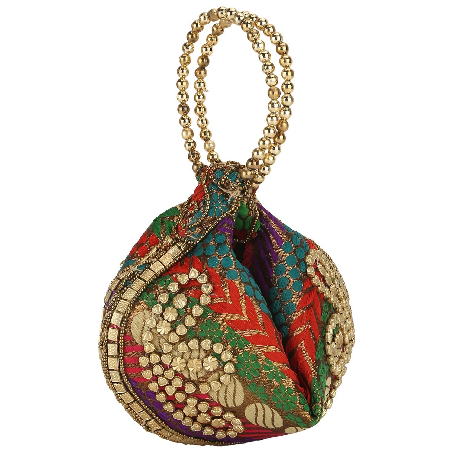 stop here handmade zari hari potli bag