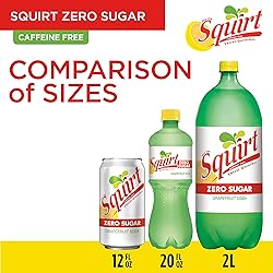 Squirt Zero Sugar Grapefruit Soda, 12 fl oz