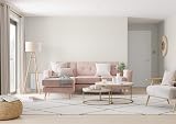 Dulux Matt Emulsion Paint Pebble Shore 2.5L for Walls & Ceilings view 8
