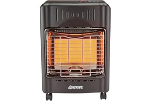 Avenger Portable Outdoor Propane Cabinet Heater – 18,000 BTU Radiant Gas Heater with Tip-Over & ODS Safety Shut-Off - Model # 22BF-A00