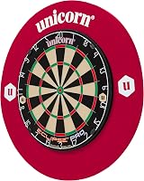 Unicorn Dartboard Backboard Surround Striker Lightweight EVA Plastic Red view 6