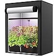 Grow Tent for Aerogarden Hydroponic Grow System,18.9''x13.7''x20.8'',High Reflective Mylar for Hydroponic Indoor Plants,Grow Machine Protective Cover,Black Indoor Hydroponic Anti-Light Complete System