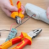 Ingco 9Pcs 1000V VDE Insulated Hand Tools Set Screwdrivers Pliers Test Pencil view 3